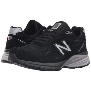 New Balance w990v4 Black/Silver Running Shoes